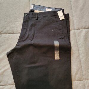 NEW Gap Black Chino Pants, 38x30 Slim, New with Tags